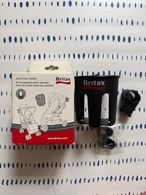 Britax Black Stroller Adult Cup Holder